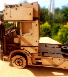 3D drevené puzzle Mercedes Acros